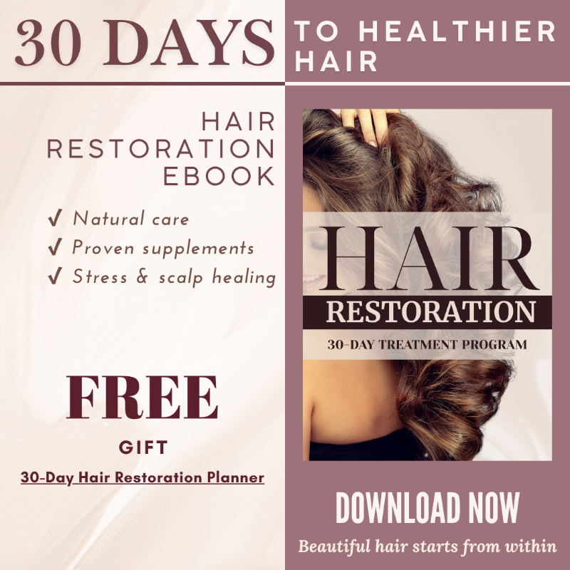HAIR RESTORATION — 30-DAY TREATMENT PROGRAM